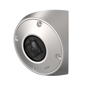 Axis Q9612-SLV 12MP High-Resolution Wide-Angle Compact Vandal-Resistant Outdoor IP Camera, 01766-001