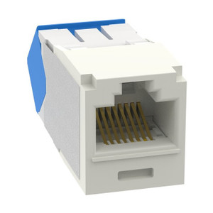 Panduit CJUD6X88TGIW Cat6A UP Down 45DEGREE Wirecap Jack EA