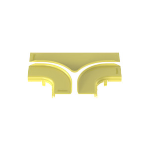 Panduit FRTSC6LBL Split Cover Horizontal TEE