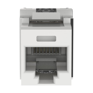 Panduit CAT6A 8POS 8WIRE Keystone Punchdown WHT - Image 4