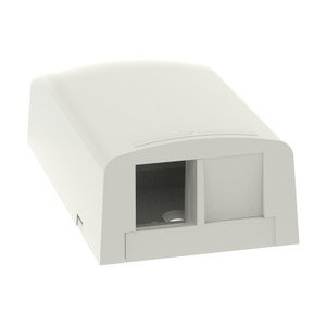 Panduit NK 2PT Surface Mount BOX OFF WHT - Image 2