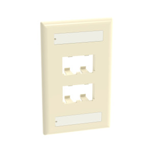 Panduit CFPL4EIY Faceplate