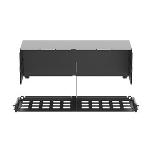 Panduit FLEX-PLATE4UPRW HD Flex Patch Panel Trunk Slack Plate - Image 2