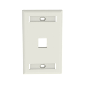 Panduit NK1FWHY Single Gang Faceplate