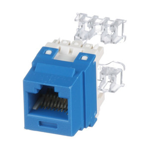 Panduit NK CAT 6 Punchdown Jack MOD Blue