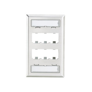 Panduit CFPL6SY Faceplate
