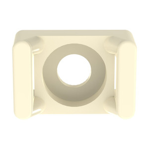 Panduit CBL TIE MTG 0.88IN W 10 Screw NAT PK100