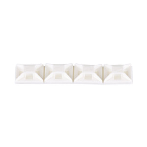 Panduit ADH Back TIE MTG ADH 0.5X0.5IN WHT PK100