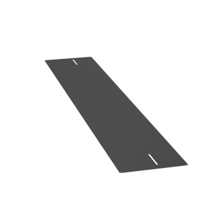 Panduit Tray Liner 12INPWB 2PC 63IN BLK PK 1