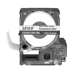 Panduit PXE C CL AP 2 X1 WH PK5