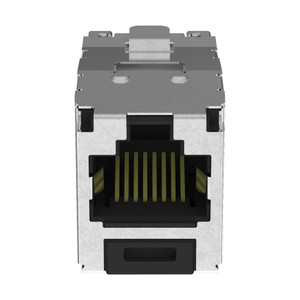 Panduit Shielded RJ45 CAT 6A Jack MOD BK 100PCS - CJS6X88TGY-C