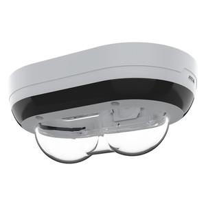 Axis 02477-001 white dome cover for P47 cameras with protective housing design