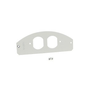 Middle Atlantic Duplex Receptacle Plate - 10DP