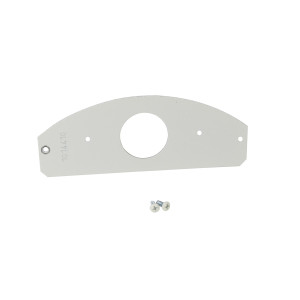 Middle Atlantic 10-IN Single Recept Plate - 10S1