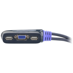 ATEN Storage Cable - HDB-15,6 PIN Mini-din (PS/2 Style),USB Type A Left Connector - M