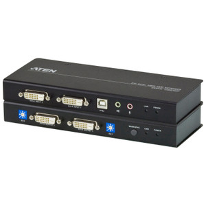 ATEN DVI Dual View KVM Extender UP TO 200 FT.3 Years Warranty