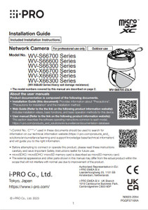 i-PRO WV-S66700-Z3L 8MP 4K Rapid PTZ AI IR Outdoor Varifocal Dome IP Camera