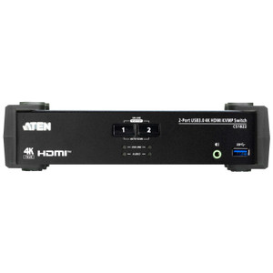 ATEN 2-PORT 4K60 Single View HDMI Kvmp