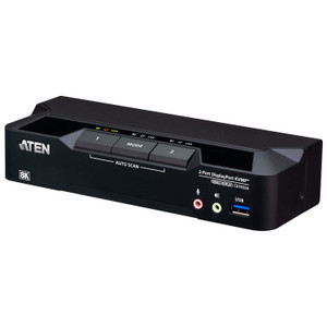 ATEN 2-PORT USB3.0 8K Displayport Kvmp Switch Support UP TO 7680X4320@60HZ