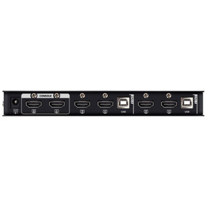 ATEN 2-PORT USB 4K HDMI Dual-display Kvmp Switch (cables Included)