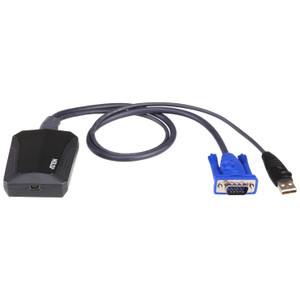 ATEN THE CV211 Laptop USB Console Adapter Provides A Direct Laptop-to-computer Connec