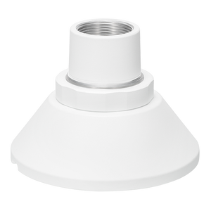 i-PRO WV-QSR506F-W white mount bracket for surveillance cameras, front view