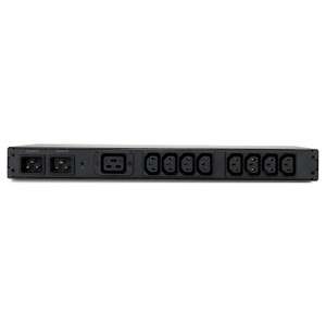 APC Netshelter Rack Automatic Transfer Switch, 1U, 20 A, 208V, 2 C20 IN, 8 C13,