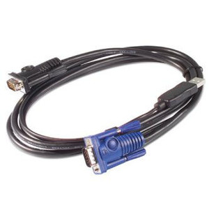 APC by Schneider Electric USB Cable - USB Type a Left Connector - Male Left Gender - 15 - AP5253