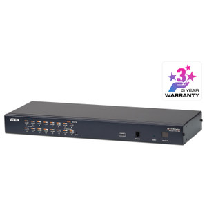 ATEN 16-PORT CAT 5 High-density KVM Switch