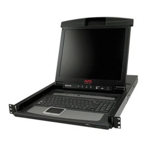 APC by Schneider Electric 17 Rack LCD Console with Integrated 16 Port Analog KVM Switch - AP5816