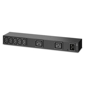 APC by Schneider Electric Rack PDU, Basic, 0U/1U, 100-240V/20A, 220-240V/16A, IEC 60320 C20;7 IEC 60320 C1