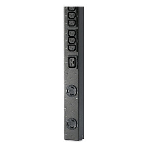 APC by Schneider Electric Rack PDU Basic Zero U 14.4KW 208V (24) C13 (4) C19 (2) L6-30R;3 - AP7569