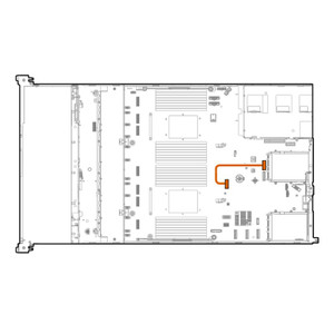 HPE DL360 GEN11 CPU1/OCP2 X8 Enable KIT