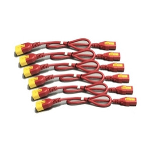 APC by Schneider Electric Power Cord KIT (6 Ea) Locking C13 to C14 1.2M - AP8704S-WW