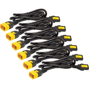 APC by Schneider Electric Power Cord 6EA C15 TO Locking C14 1.8M