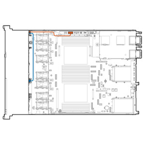 HPE DL365 GEN11 2SFF TM U.2 X4 BC BP KIT - P55023-B21