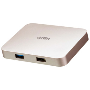 ATEN Usb-c 4K Ultra Mini Dock With Power Pass - UH3235
