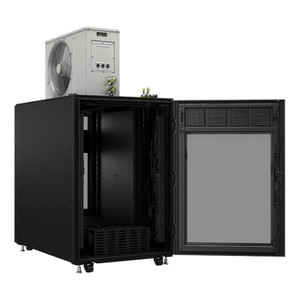Vertiv ES Door Split Mesh 79 in H X 24 in BLK - 7902E-24SM-B