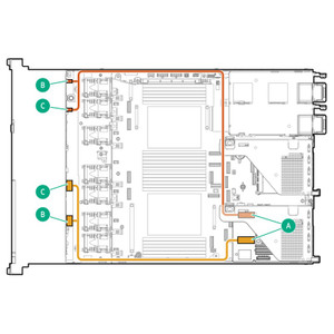 HPE DL365 GEN11 8SFF Oroc TM Y-cbl KIT - P56913-B21