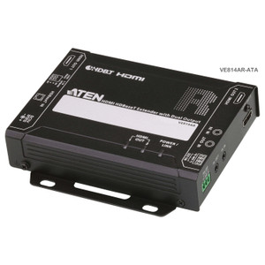 ATEN HDMI Hdbaset VE814A Receiver Unit With Dual Outputs - Without Ethernet Port
