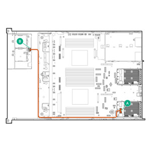 HPE DL385 G11 8SFF X1 Sas/sata PCIE CBL - P57848-B21