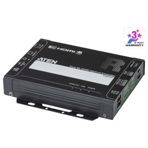 ATEN True 4K HDMI Optical Extender (true 4K @ 985FT/300M - Sfp+ Duplex Multi Mode)