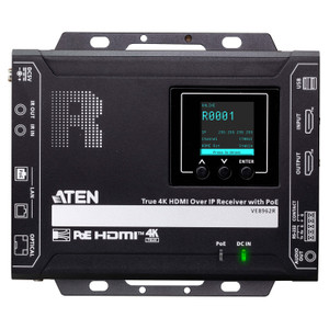 ATEN True 4K HDMI Over IP Extender Receiver With POE