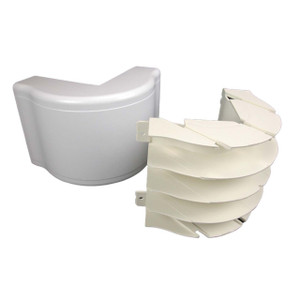 Middle Atlantic NM Fiberready Ext. Elbow - 5418FO-WH