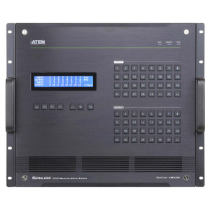 ATEN THE VM3200 Modular Matrix Switch Offers Advanced Access AND Real-time Control OF
