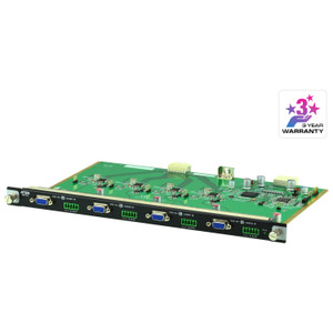 ATEN Connects UP TO 4 VGA OR Component Inputs; Supports Rgbhv / Rgbs/ Ycbcr/ Ypbpr IN