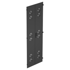 Vertiv E ES Door Split FAN 84 X 29 to 32 in BLK - 8403E-SF29-B