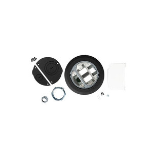 Middle Atlantic 6IN Furniture Feed Assy Black - 6ATCFFBK
