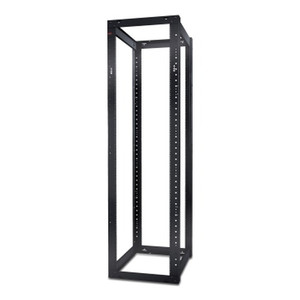 APC by Schneider Electric AR204A - Netshelter 4 Post Open Frame Rack - Black
