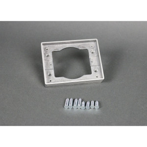 Middle Atlantic 1-GANG Alum Tile Flange - 818TAL